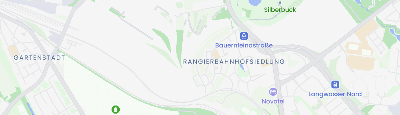Map showing the approximate location