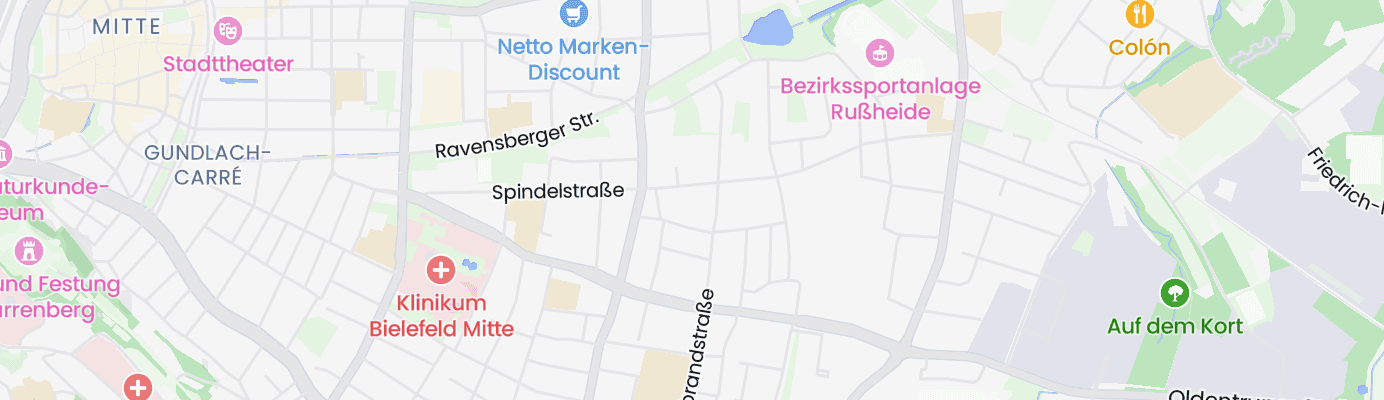 Map showing the approximate location