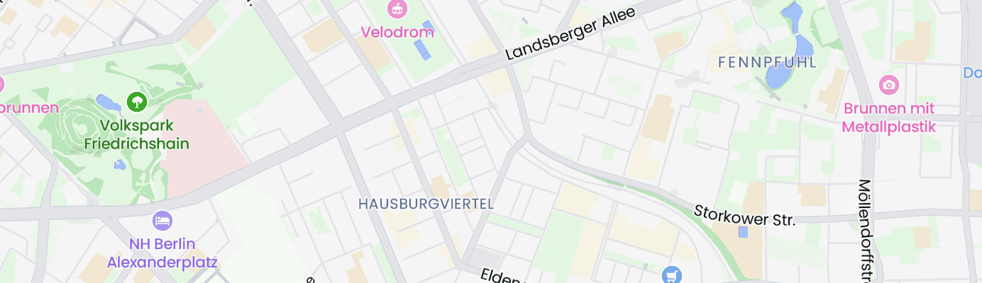 Karte mit dem ungefähren Standort