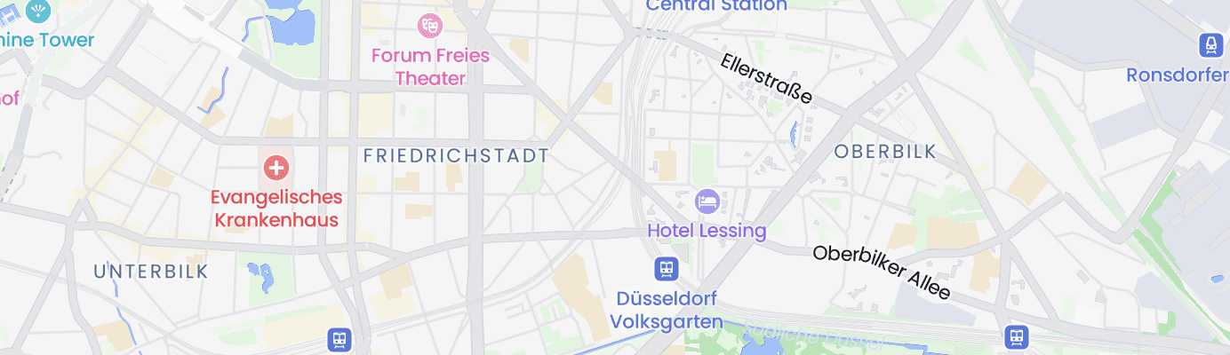Karte mit dem ungefähren Standort