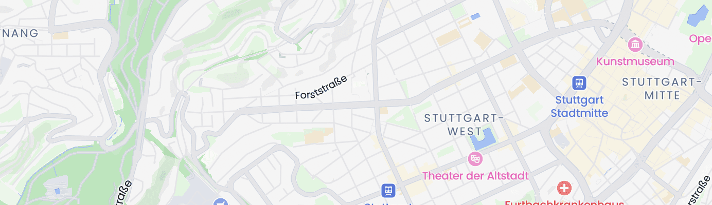 Karte mit dem ungefähren Standort
