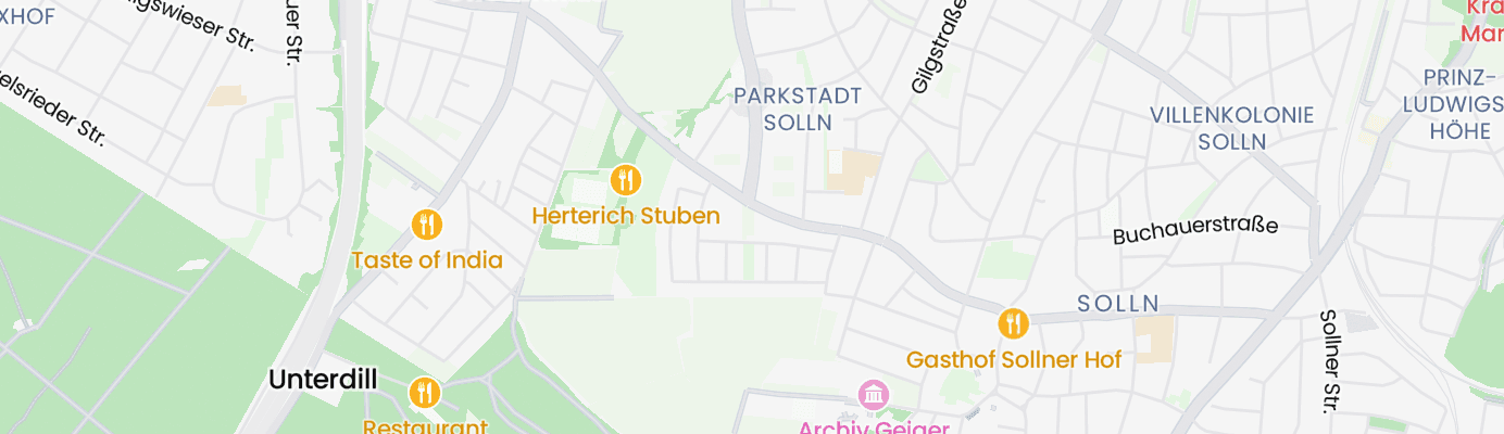 Karte mit dem ungefähren Standort