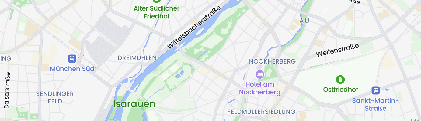 Karte mit dem ungefähren Standort