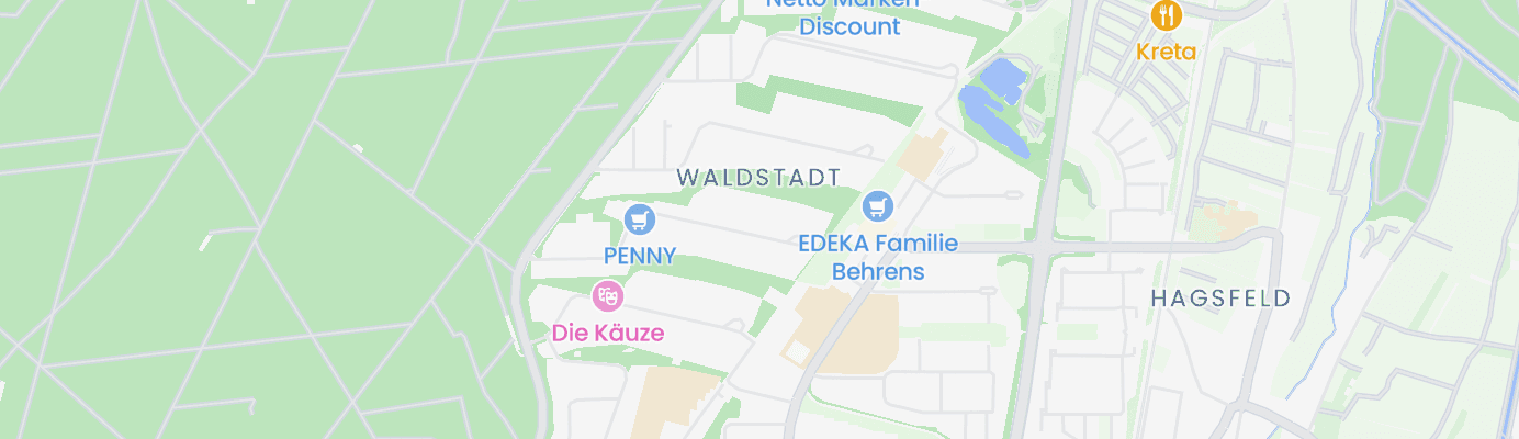 Map showing the approximate location
