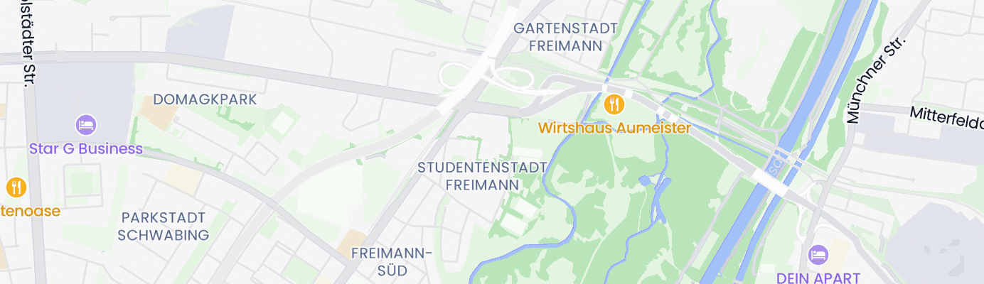 Karte mit dem ungefähren Standort