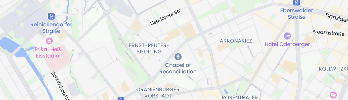 Karte mit dem ungefähren Standort