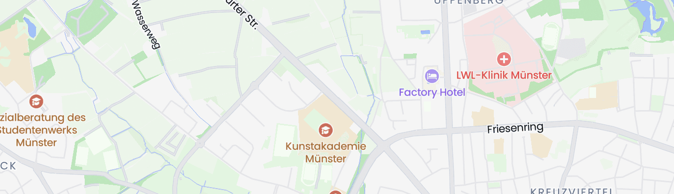 Karte mit dem ungefähren Standort