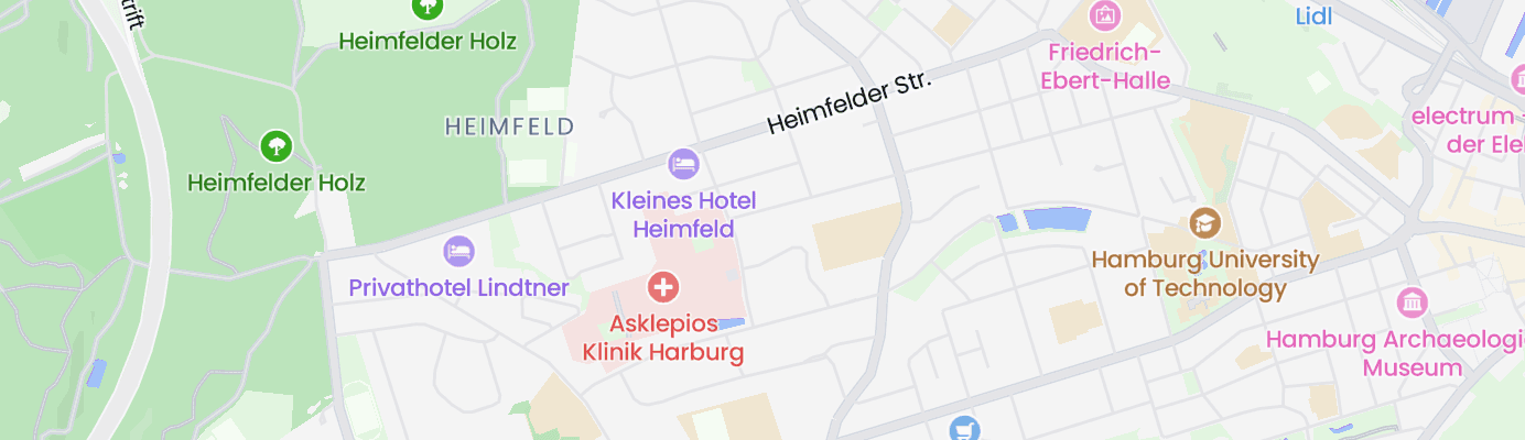 Karte mit dem ungefähren Standort