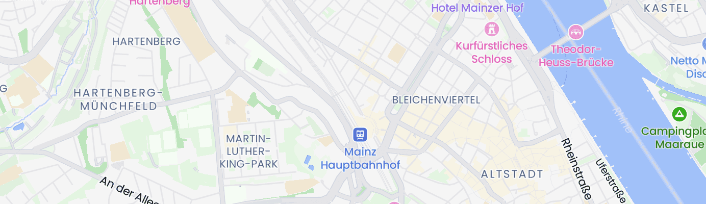 Karte mit dem ungefähren Standort