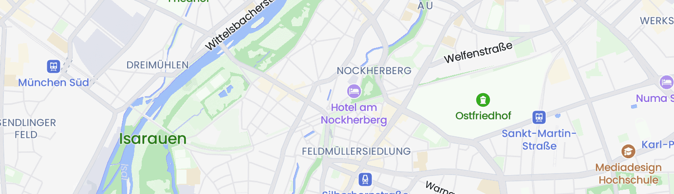 Karte mit dem ungefähren Standort