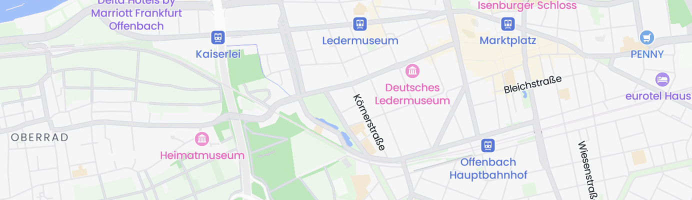 Karte mit dem ungefähren Standort