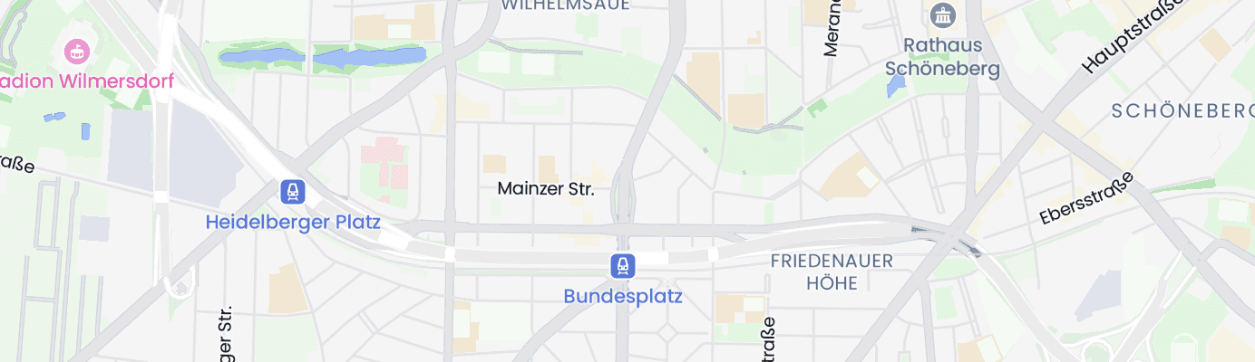 Karte mit dem ungefähren Standort