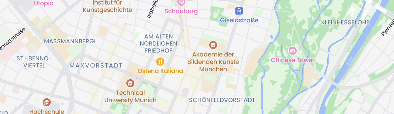 Karte mit dem ungefähren Standort