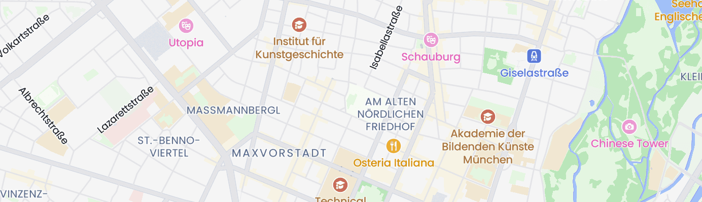 Karte mit dem ungefähren Standort