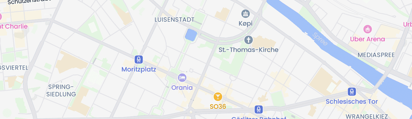 Karte mit dem ungefähren Standort