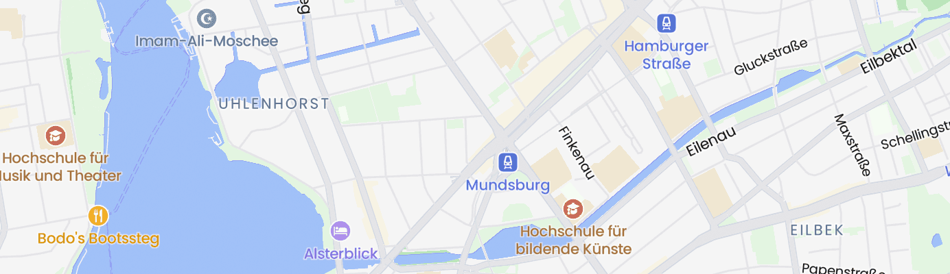 Karte mit dem ungefähren Standort
