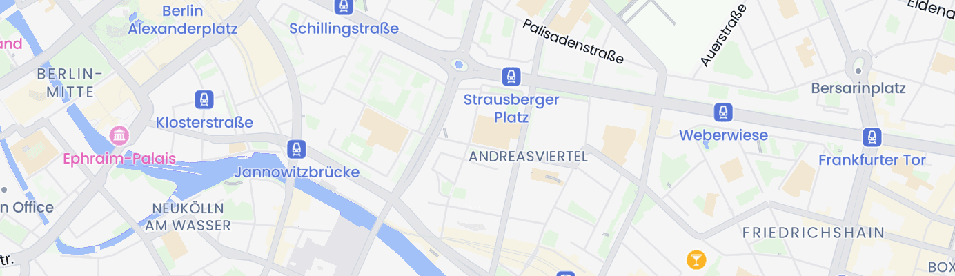 Karte mit dem ungefähren Standort