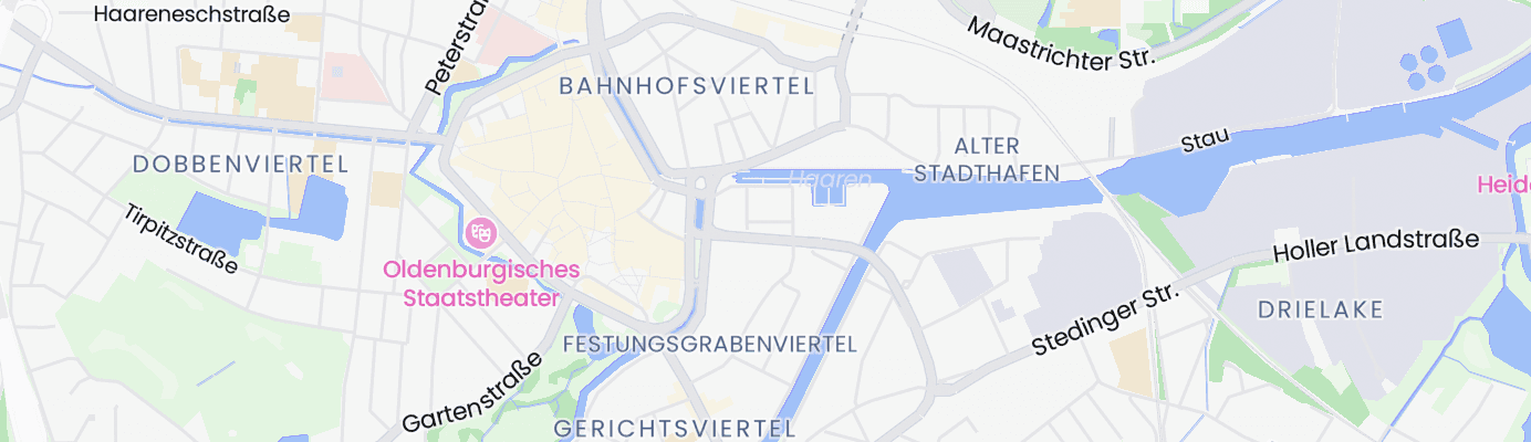 Karte mit dem ungefähren Standort