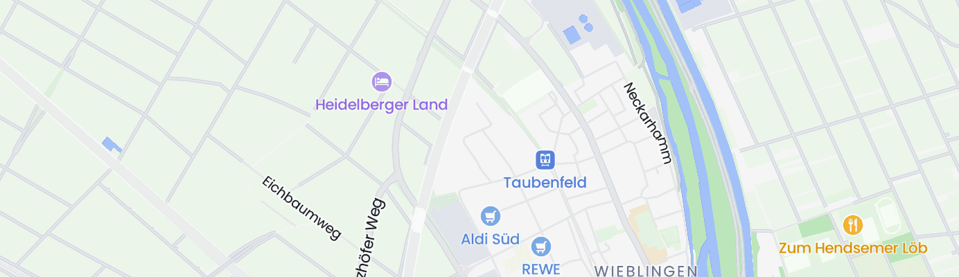 Karte mit dem ungefähren Standort