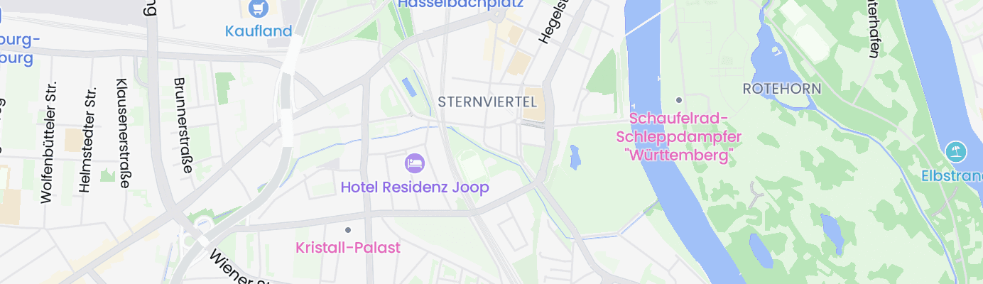 Karte mit dem ungefähren Standort