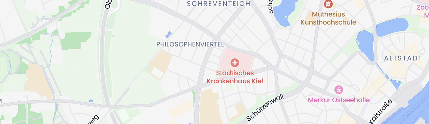 Karte mit dem ungefähren Standort