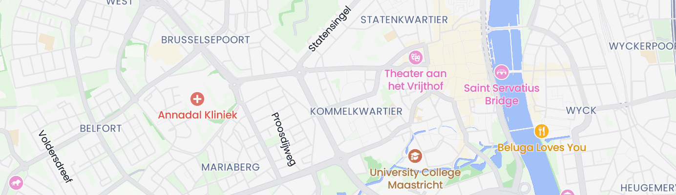 Karte mit dem ungefähren Standort