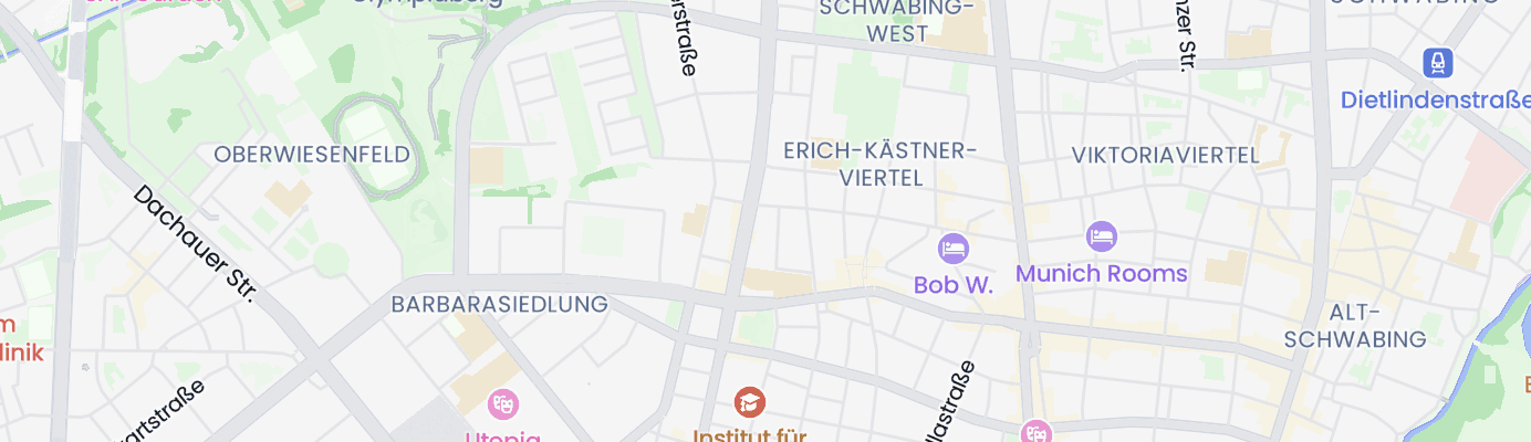 Karte mit dem ungefähren Standort