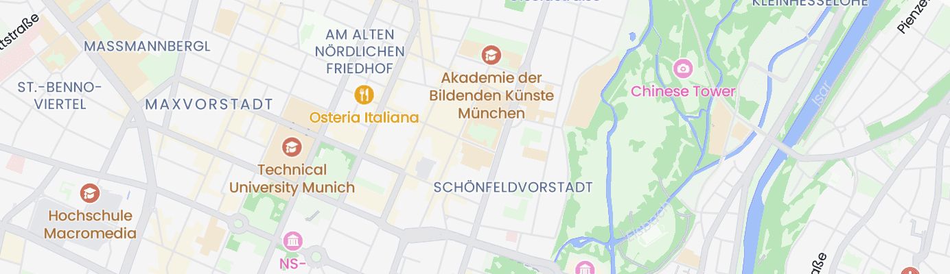 Karte mit dem ungefähren Standort