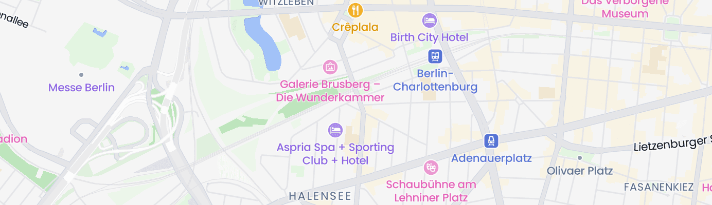 Karte mit dem ungefähren Standort