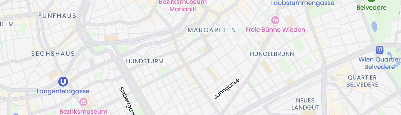 Karte mit dem ungefähren Standort