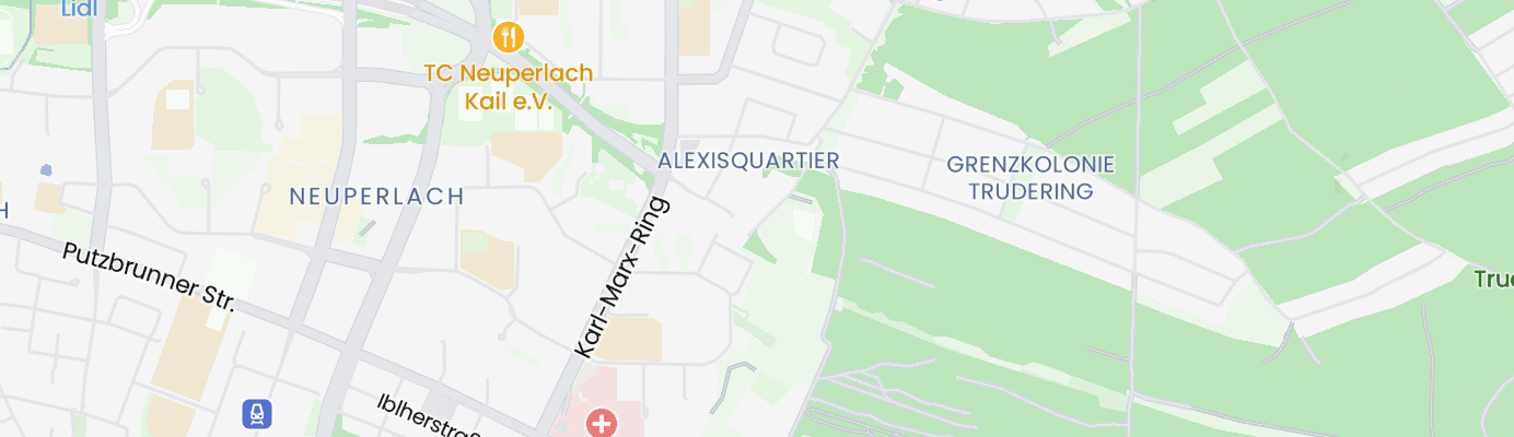 Karte mit dem ungefähren Standort