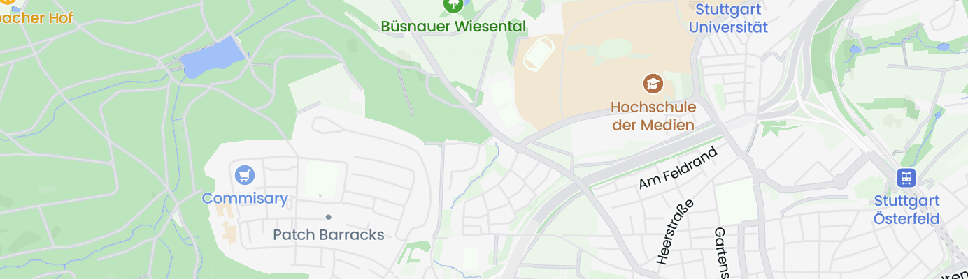 Karte mit dem ungefähren Standort