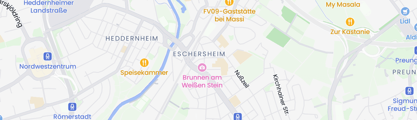 Karte mit dem ungefähren Standort