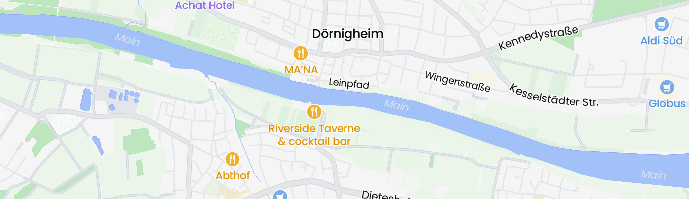 Karte mit dem ungefähren Standort