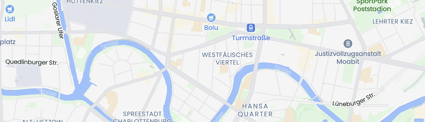 Karte mit dem ungefähren Standort