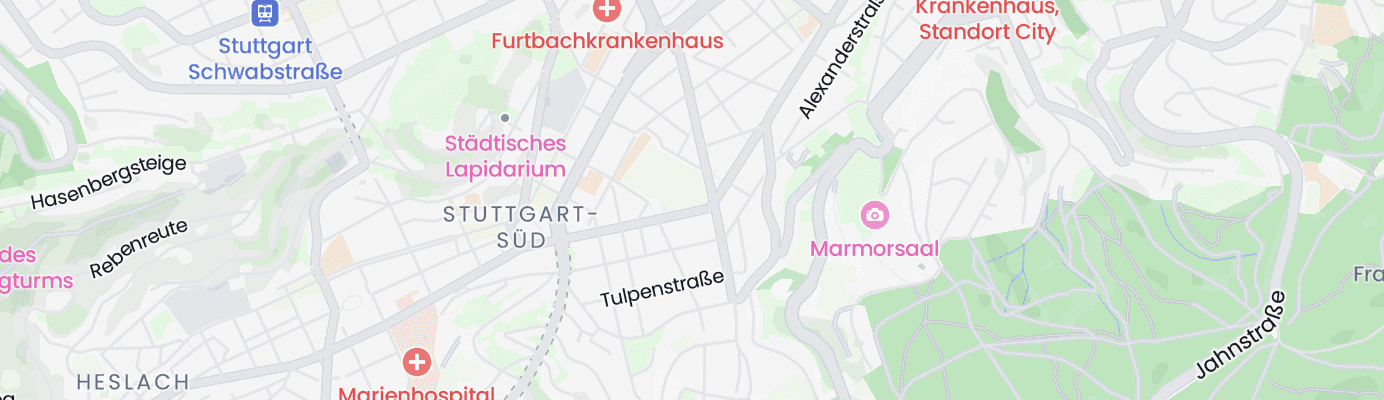 Map showing the approximate location