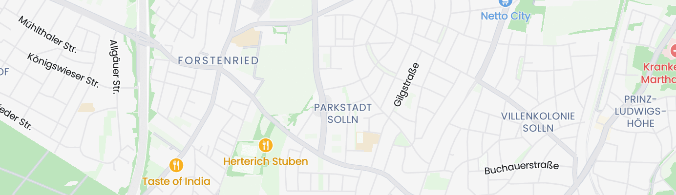 Karte mit dem ungefähren Standort