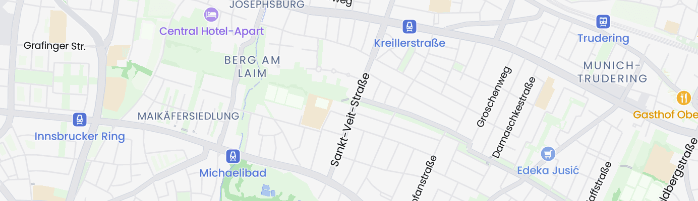 Karte mit dem ungefähren Standort