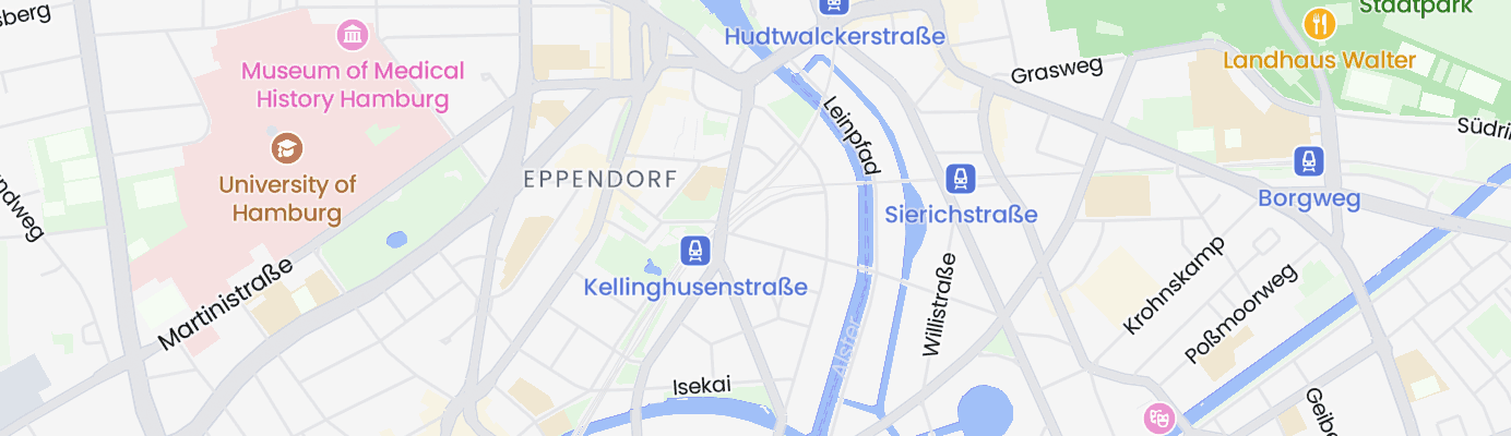 Karte mit dem ungefähren Standort