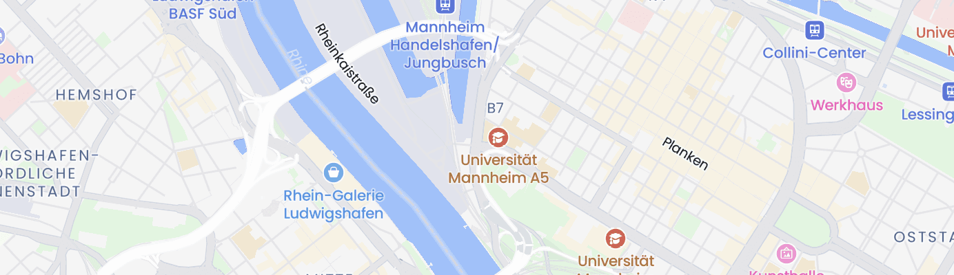 Karte mit dem ungefähren Standort