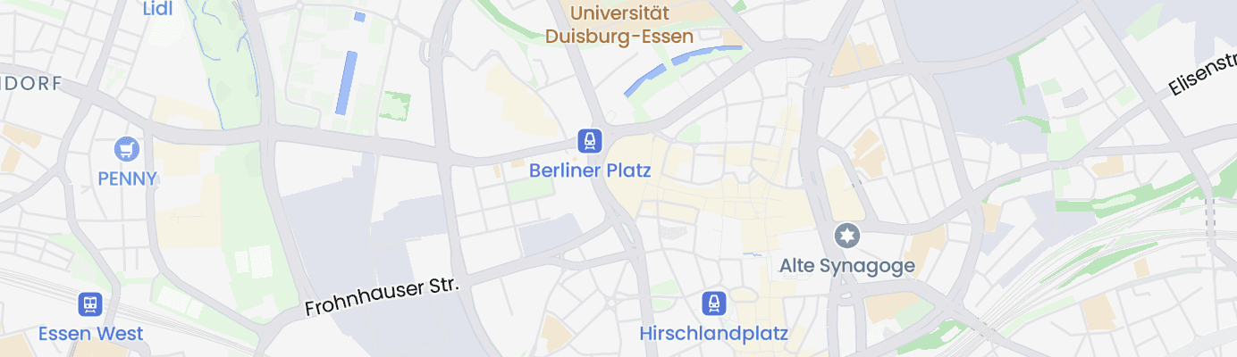 Karte mit dem ungefähren Standort
