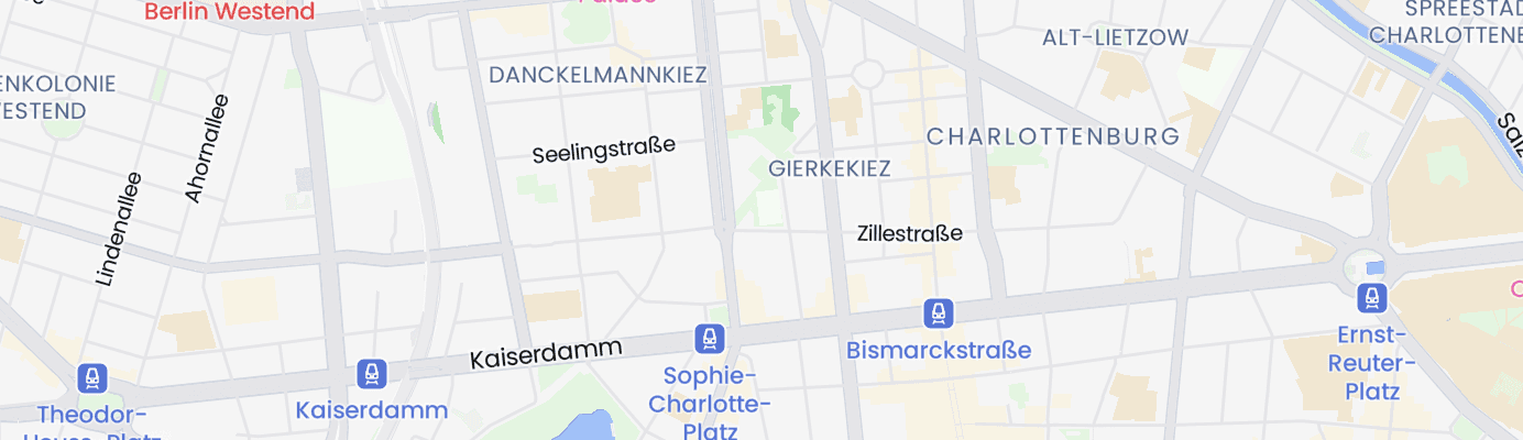 Karte mit dem ungefähren Standort