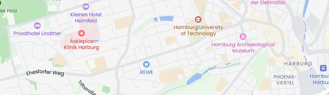 Karte mit dem ungefähren Standort