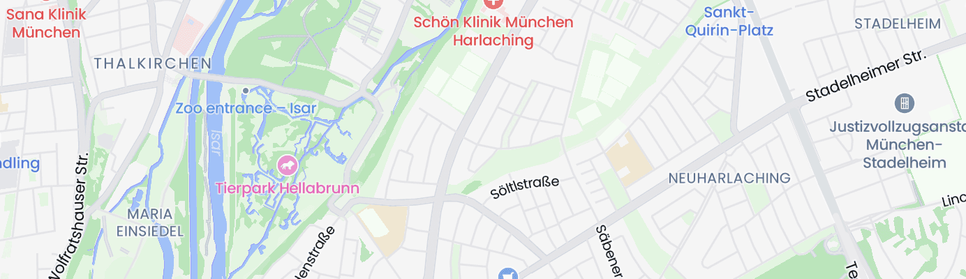 Karte mit dem ungefähren Standort
