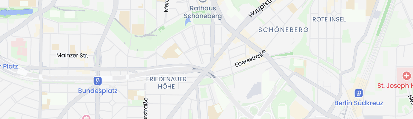 Karte mit dem ungefähren Standort