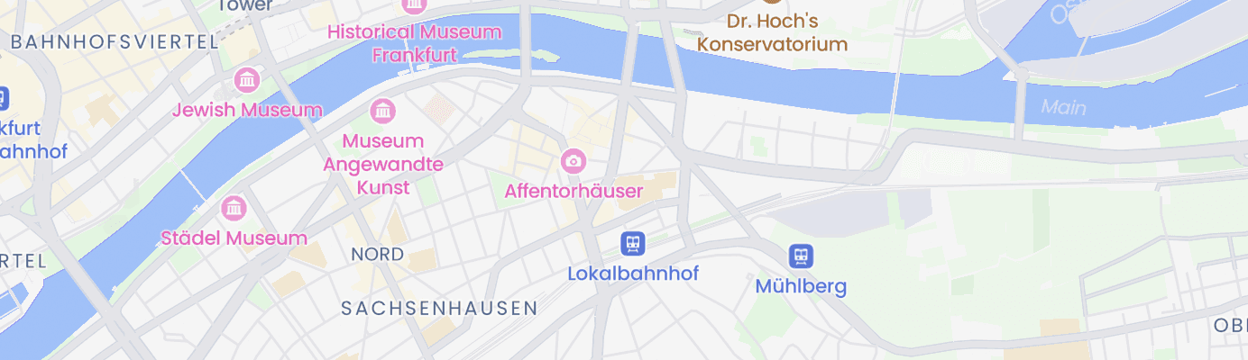 Karte mit dem ungefähren Standort