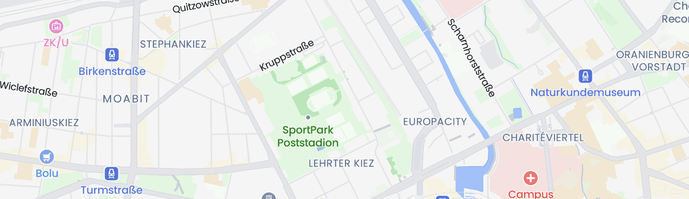Karte mit dem ungefähren Standort