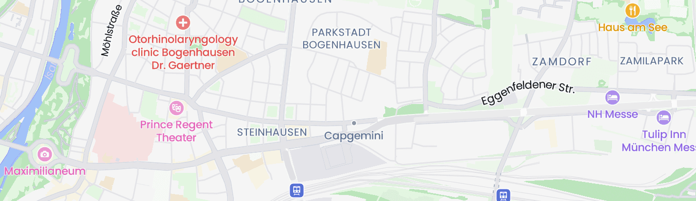 Karte mit dem ungefähren Standort