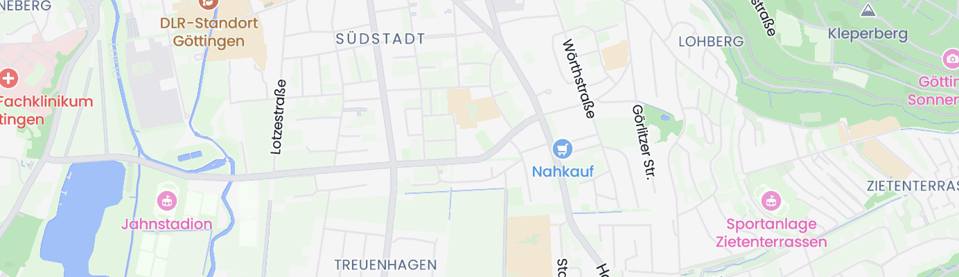 Karte mit dem ungefähren Standort