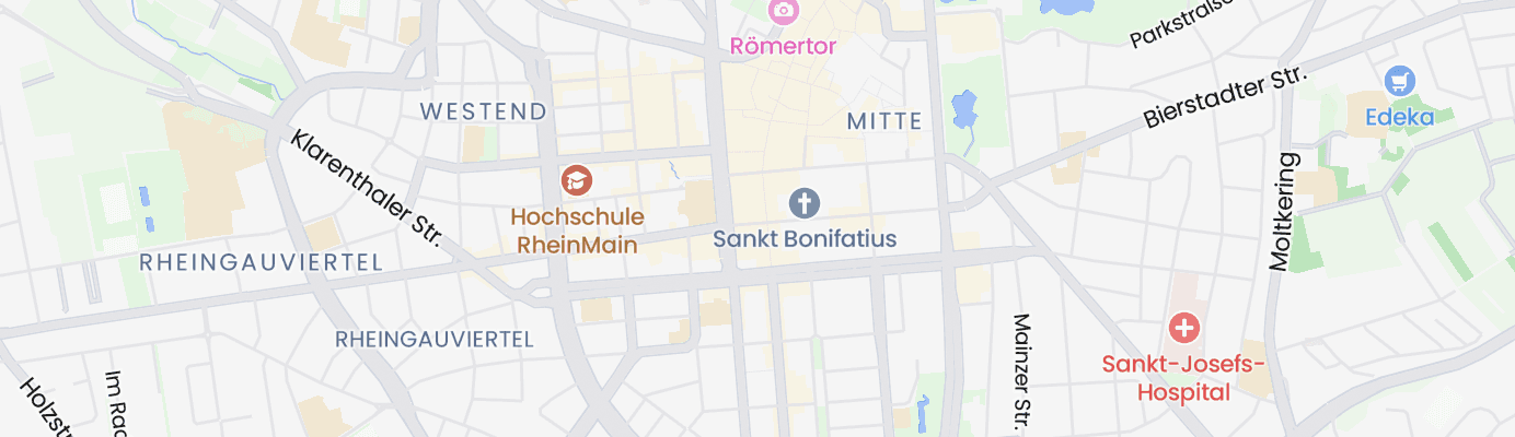 Map showing the approximate location